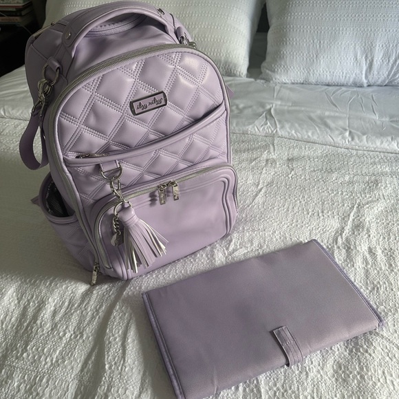 Itzy Ritzy Lavender Boss Backpack! - Picture 8 of 9